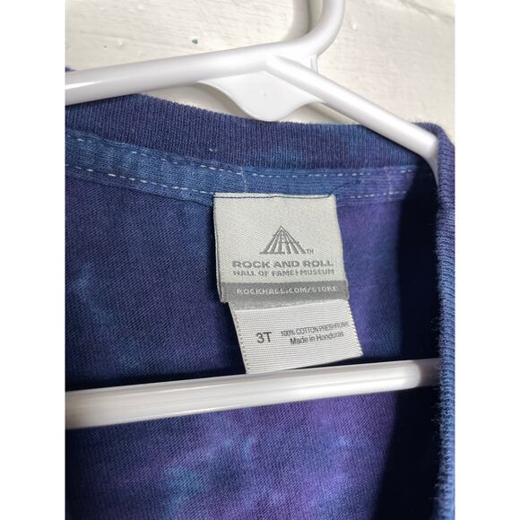 Rock and Roll Hall of Fame Toddler 3T Tie Dye T Shirt Unisex - Picture 3 of 5